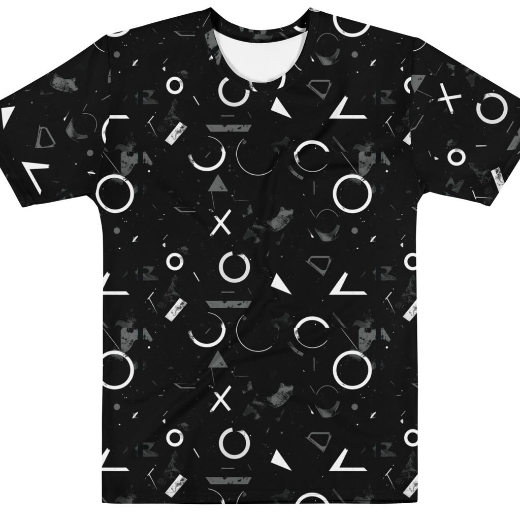 Cyberpunk Style T-Shirt - Onyx Black (Men's)