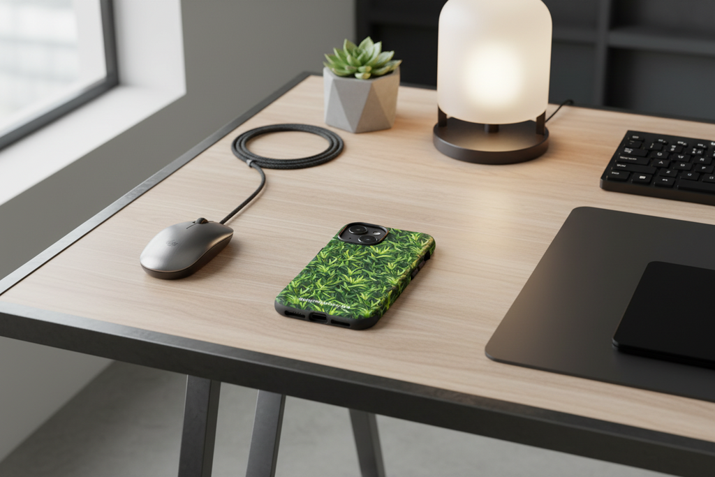 Lawn Pattern MagSafe® Compatible Heavy-Duty Phone Case (iPhone®)