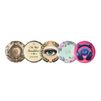 Romantic Button Pin Pack (5 pcs)