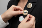 Romantic Button Pin Pack (5 pcs)