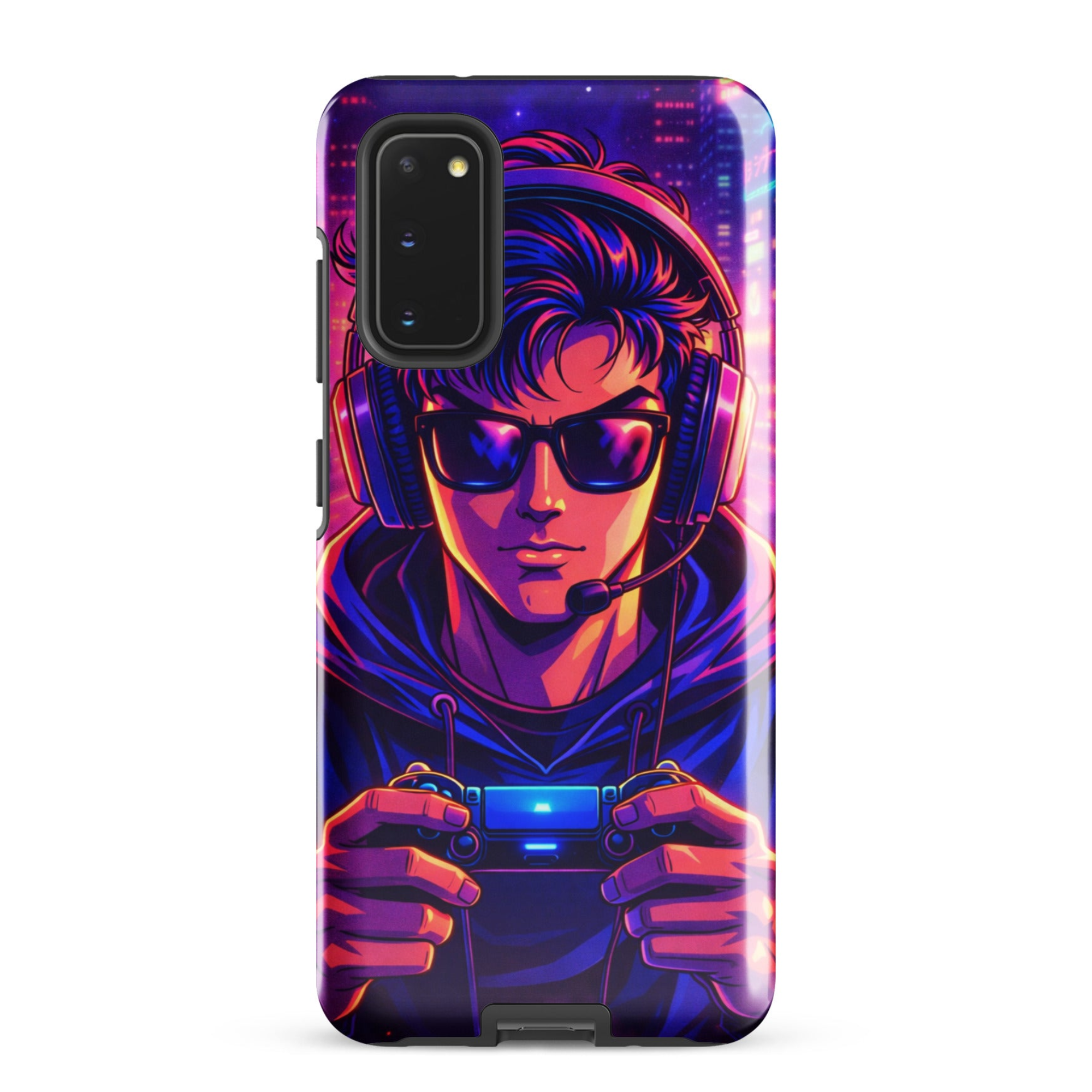 Strapabíró Telefontok - Gamer Anime Boy Mintával #GamingFashion (Samsung®)